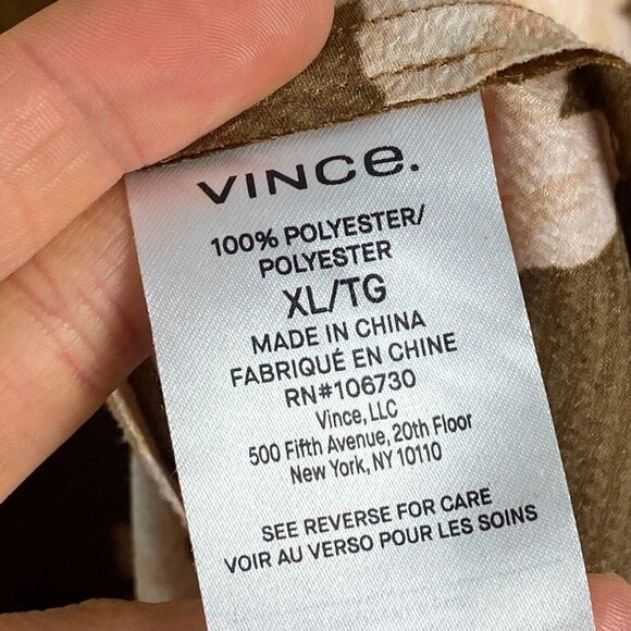 Vince Brown Floral Maxi Dress - Picture 5 of 11